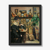 Chess players by Gustav Wentzel - thumbnail_1_bf_66b0f6d71000f9bb7f31f664